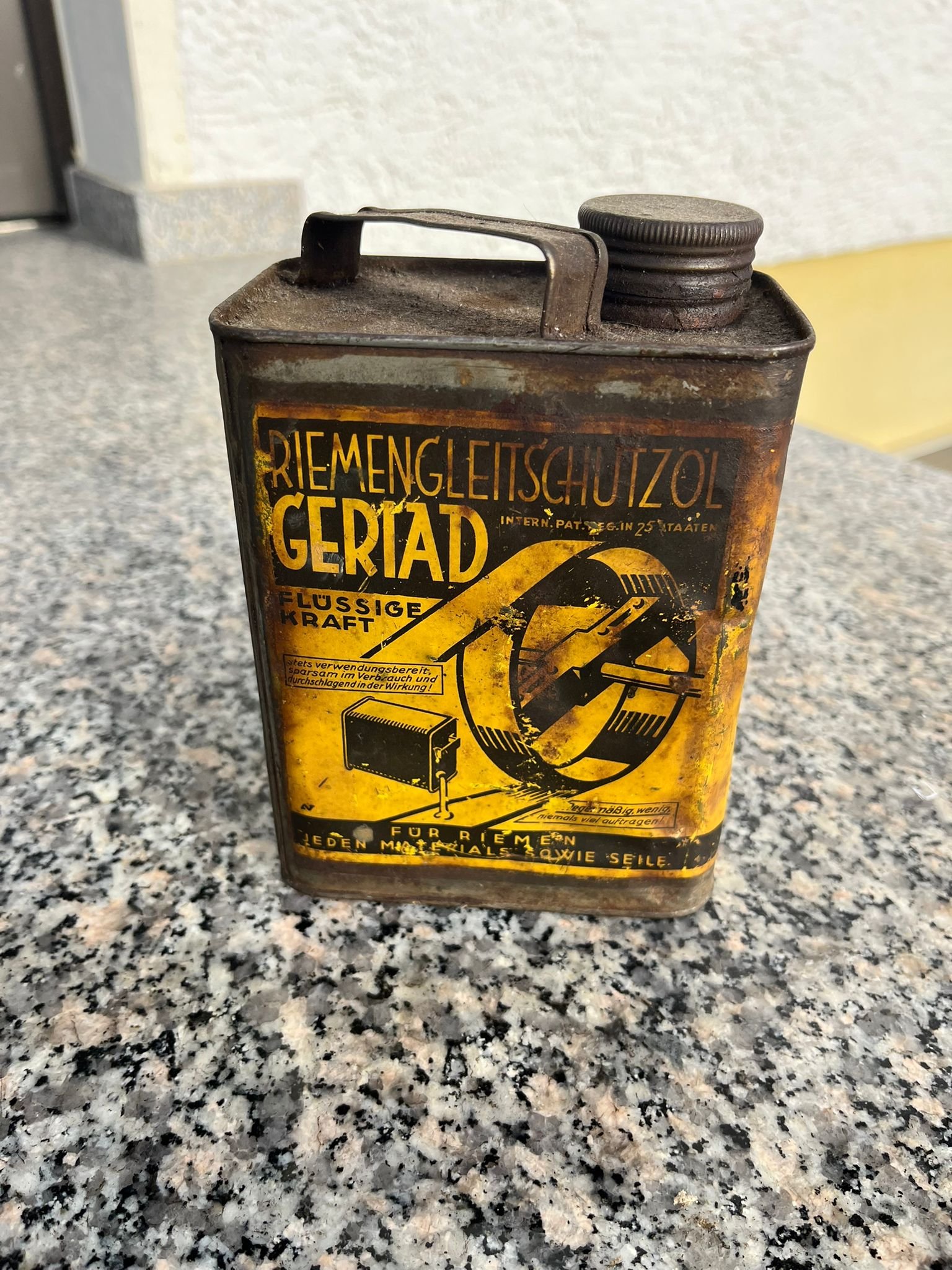 Boîte Geriad — cirage et entretien cuir