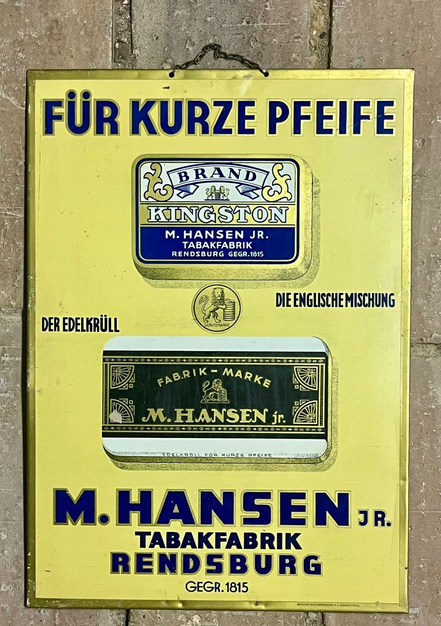 Bidon Hansen Kingston — huile moteur Danemark